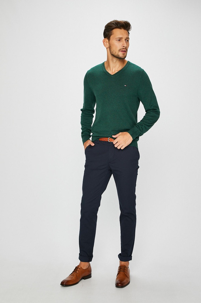 Selected Homme - Spodnie 16048759 granatowy AA00