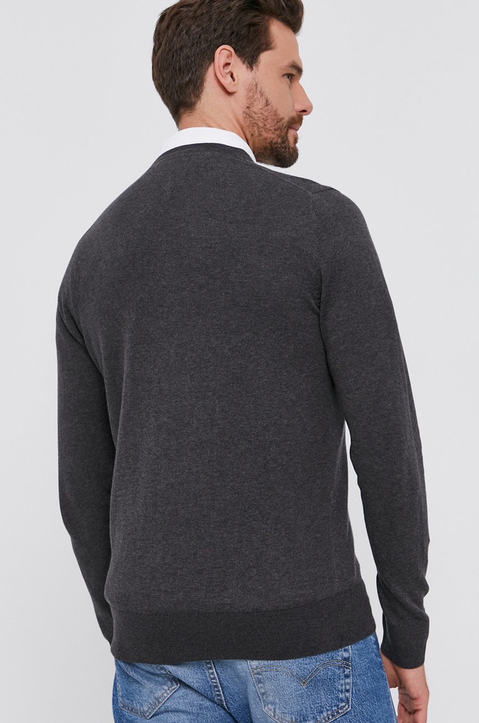 Odzież Tommy Hilfiger Sweter MW0MW04978 MW0MW04978 szary