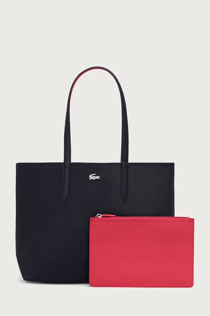 Lacoste oboustranná taška dámská námořnická modř NF2142AA