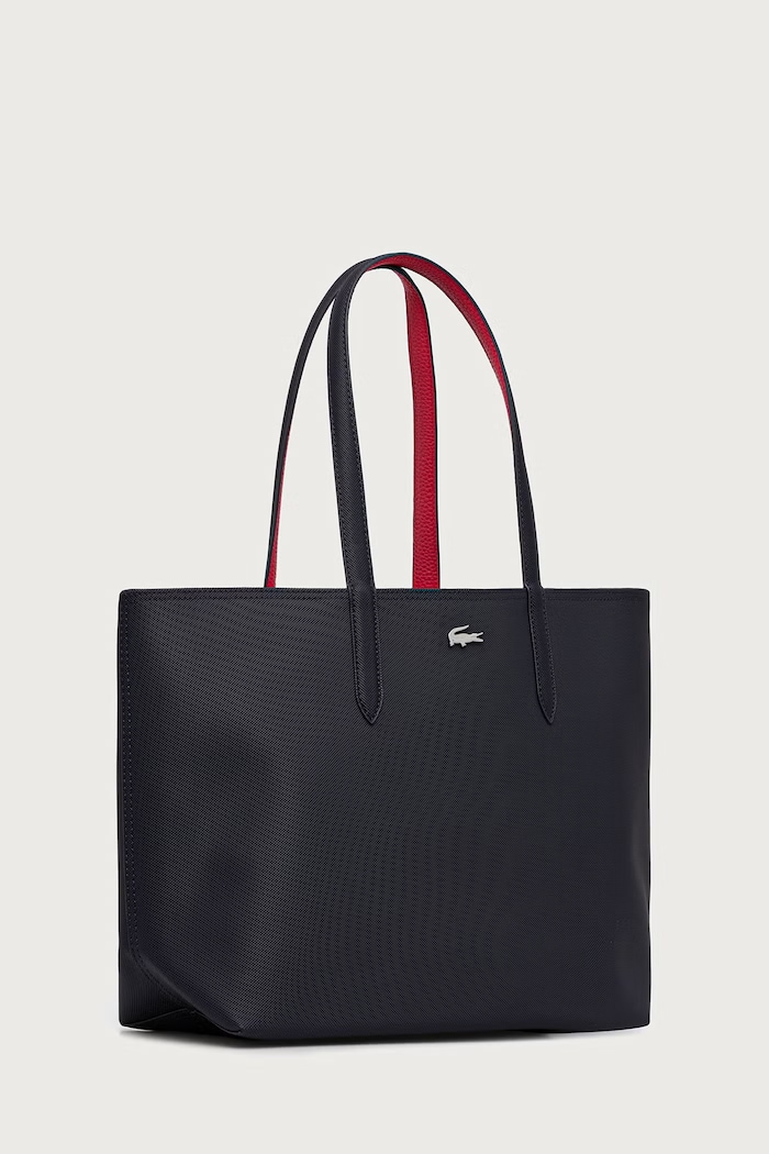 Lacoste oboustranná taška dámská NF2142AA námořnická modř SS26