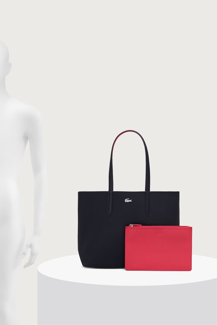 Lacoste oboustranná taška dámská NF2142AA námořnická modř