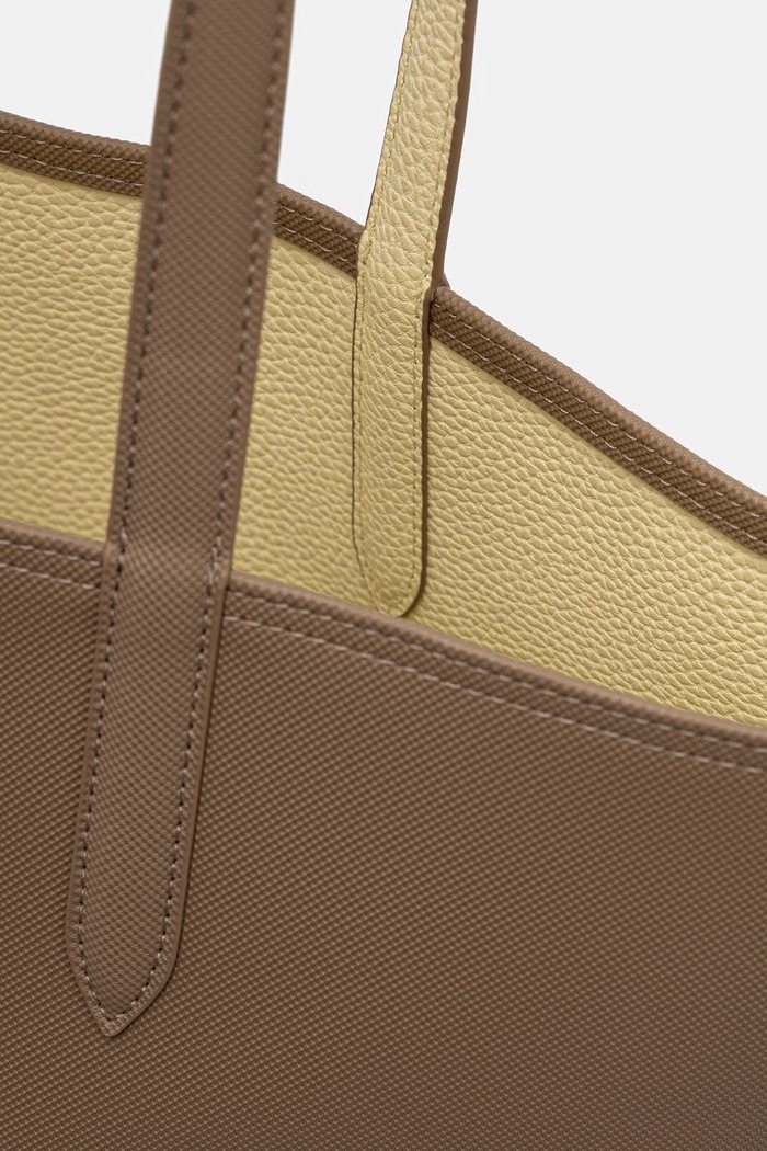 Lacoste torebka dwustronna damska NF2142AA beżowy
