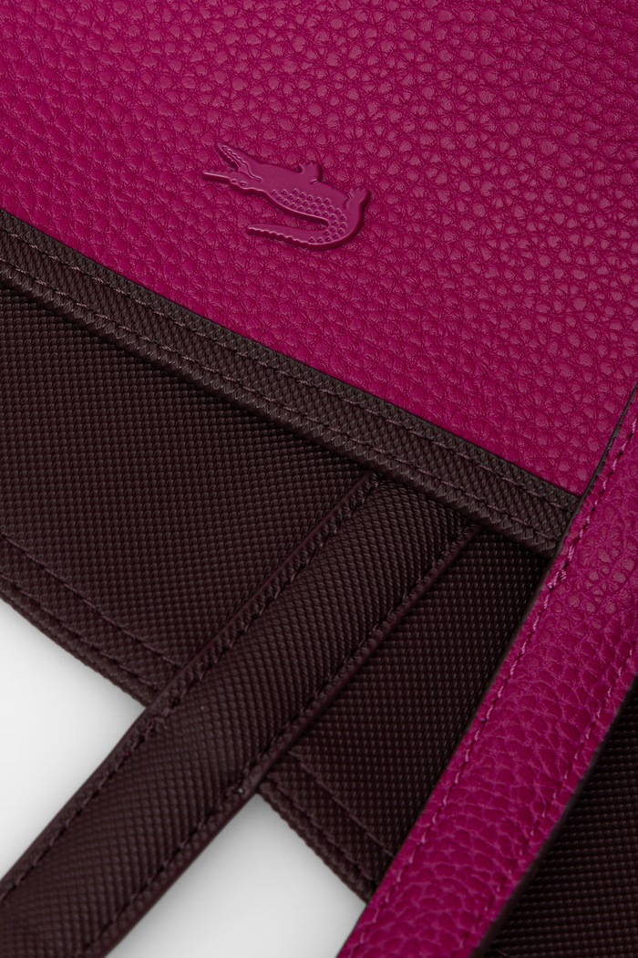 Lacoste torebka dwustronna damska NF2142AA bordowy