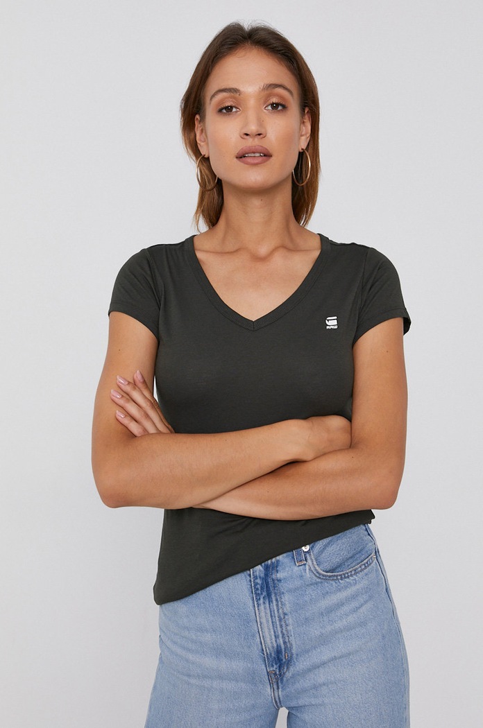 G-Star T-shirt D04434.2757 pozostałe zielony D04434.2757