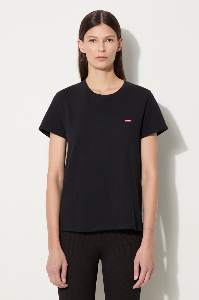 Levi's - Top gładkie czarny 39185.0008