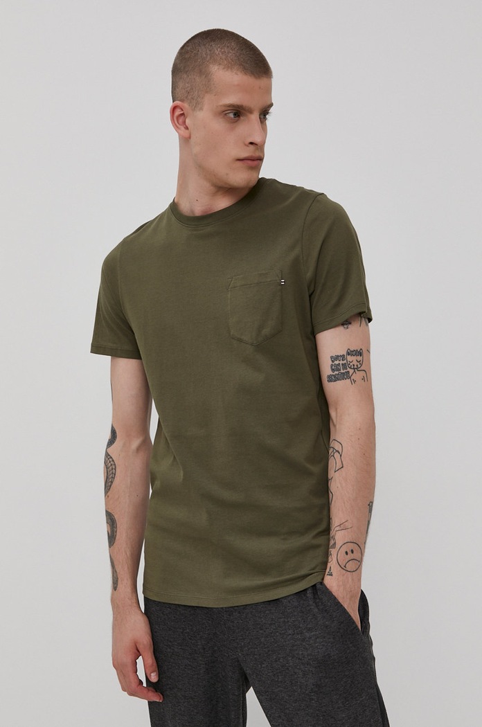 Jack & Jones - Tričko hladký zelená 12136714