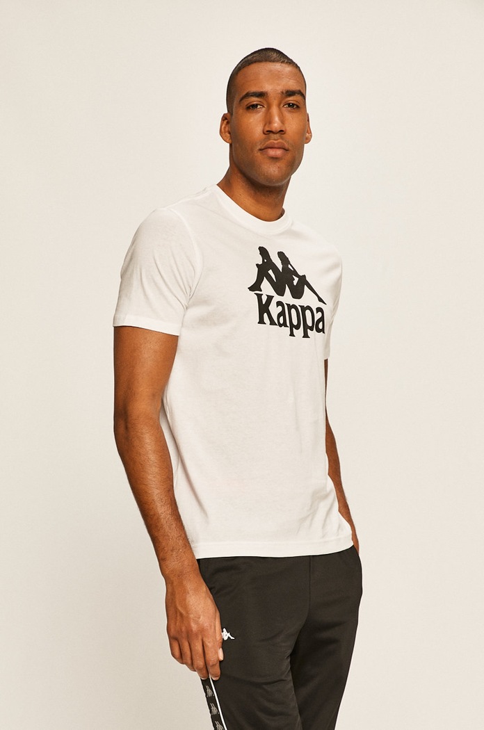 Kappa - T-shirt pamut fehér 303910