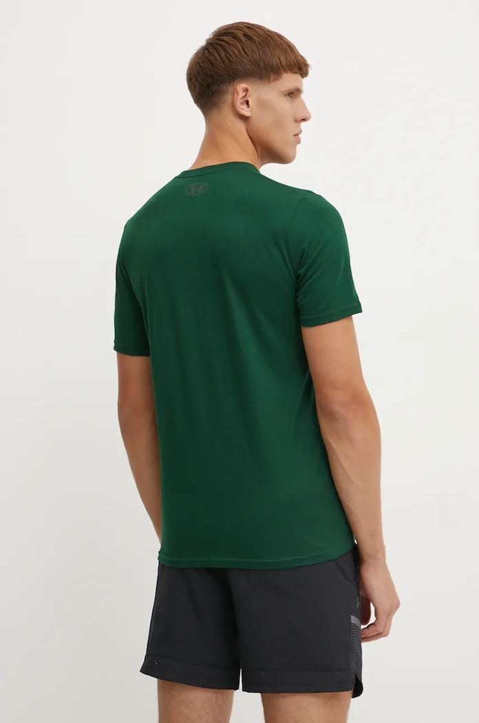 Oblečenie Under Armour tričko pánske TEAM ISSUE WORDMARK 1329582 zelená