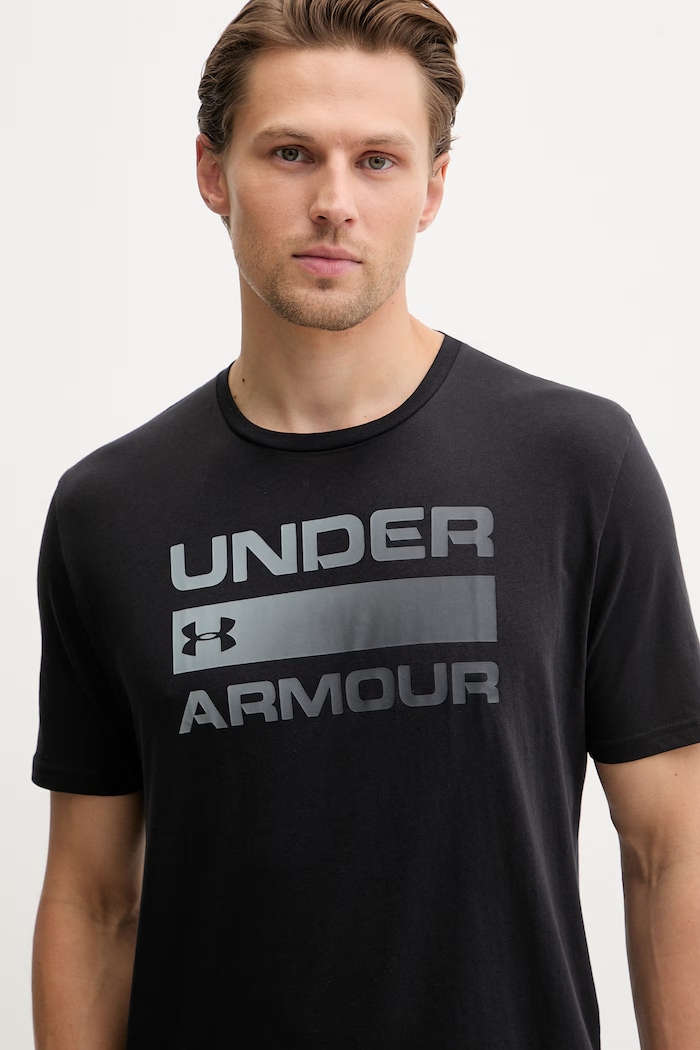 Under Armour tričko pánske TEAM ISSUE WORDMARK čierna 1329582