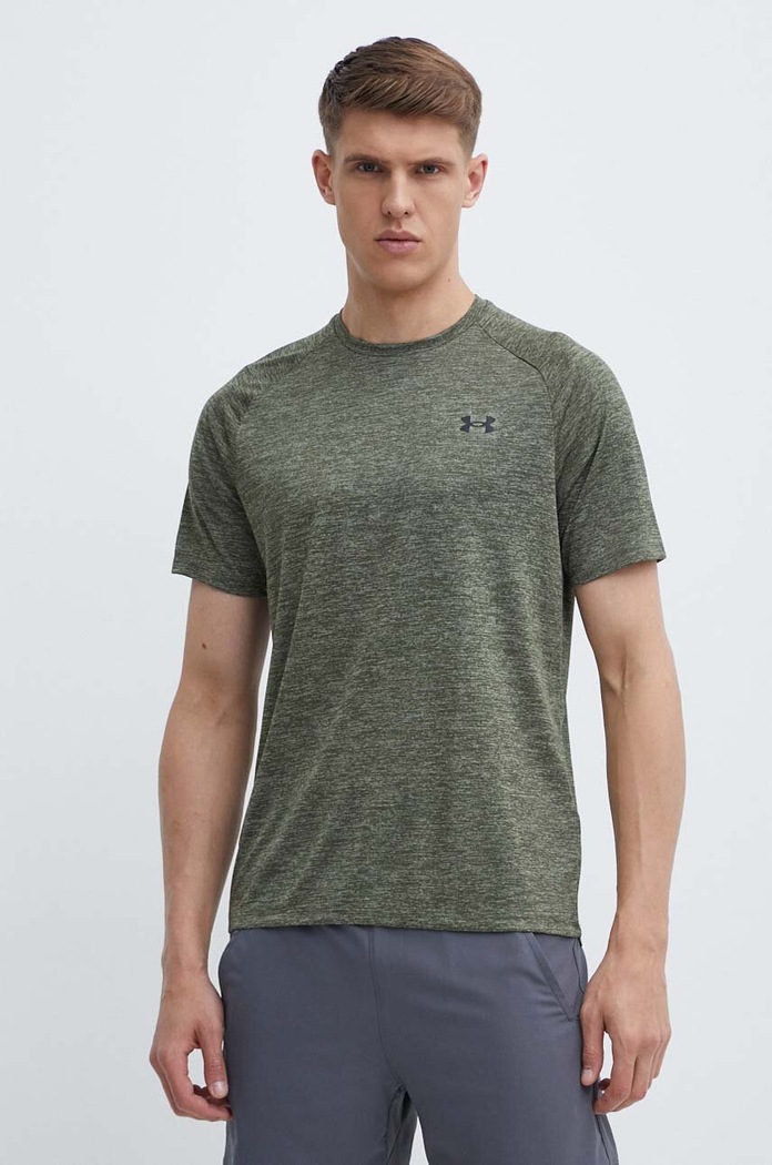 Under Armour majica za trening za muškarce Tech SS Tee 2.0 zelena 1326413