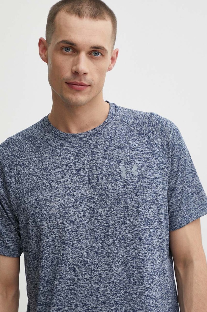 Under Armour tréningové tričko pánske Tech SS Tee 2.0 jednofarebný sivá 1326413