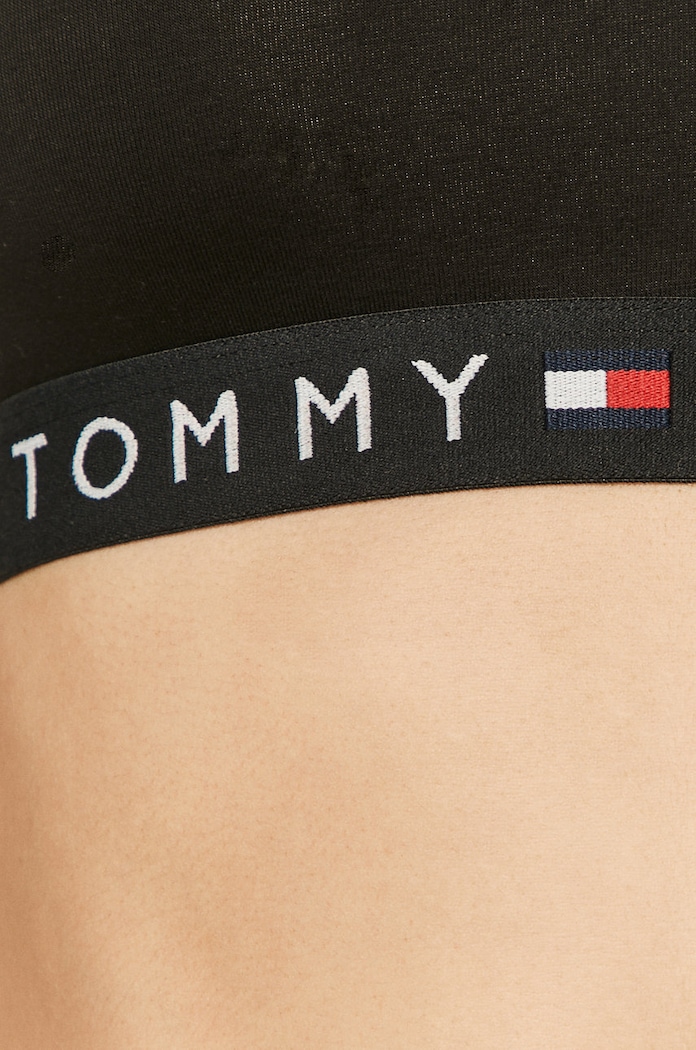 Tommy Hilfiger - Podprsenka čierna UW0UW02037