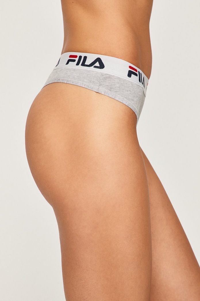 Fila прашки дамски от памук с еластан FU6061 сив SS26