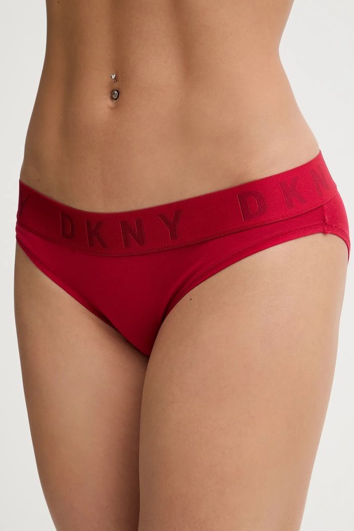 DKNY nohavičky dámske s modalom nohavičky červená DK4513