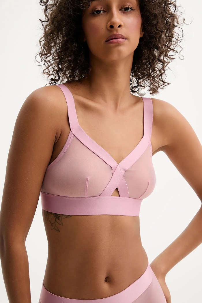 DKNY melltartó rózsaszín DK4084