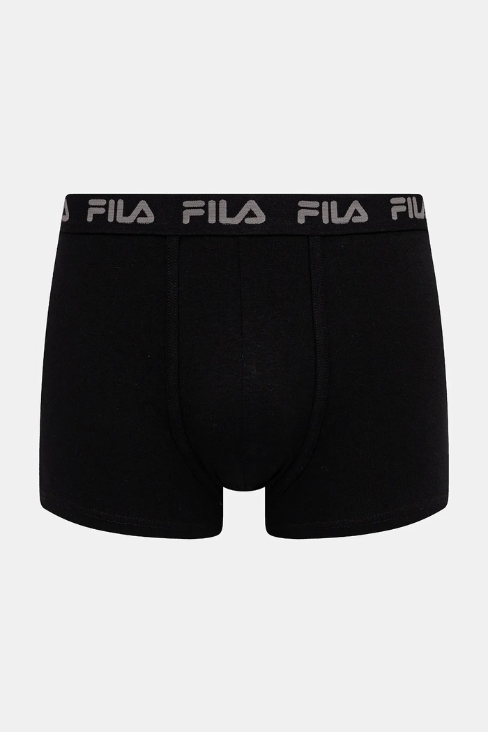 Fila прилепнали боксерки мъжки с памук 2 броя FU5004/2 черен AA00