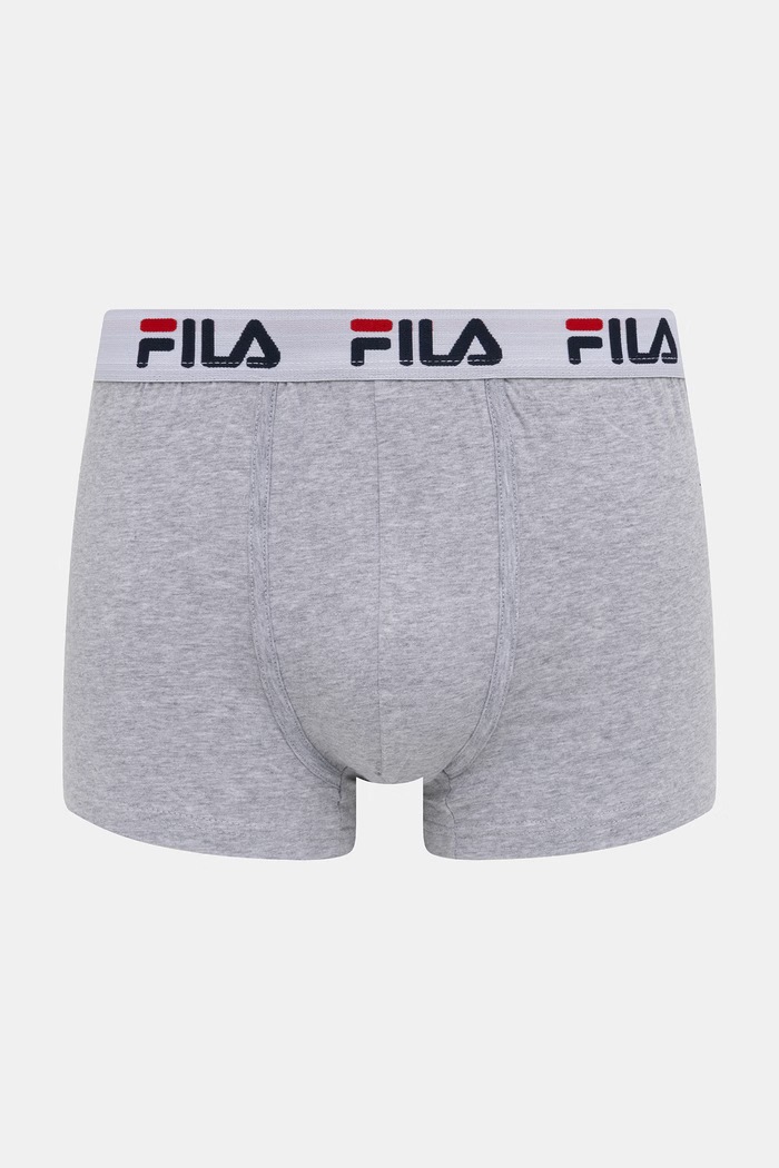 Fila přiléhavé boxerky pánské s bavlnou 2-pack FU5016/2 šedá AA00