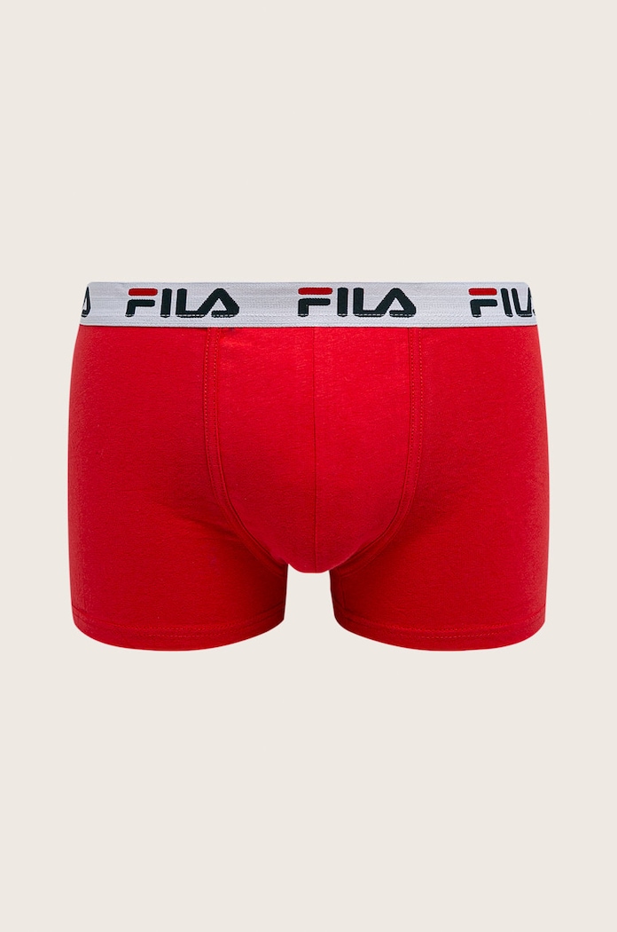Fila Testhezálló boxeralsó férfi pamutos 2-es csomag nyomtatásos piros FU5016/2