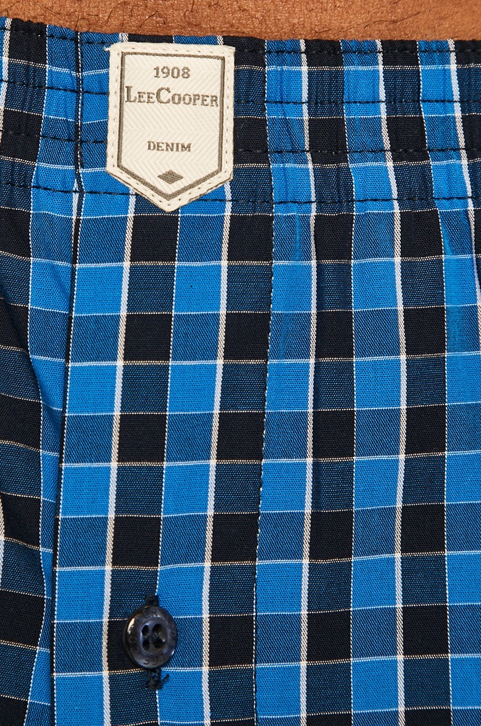 Lee Cooper - Boxerky (2 pak) BOX15.0059 modrá
