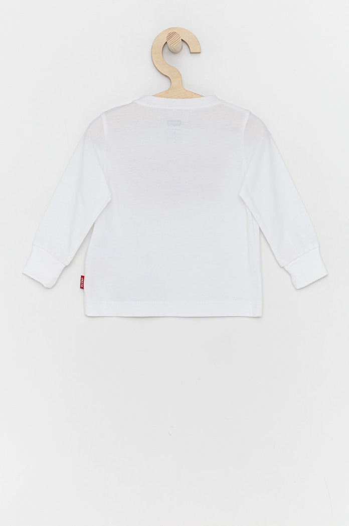 Levi's - Longsleeve dziecięcy 62-98 cm NP10014 biały AW19