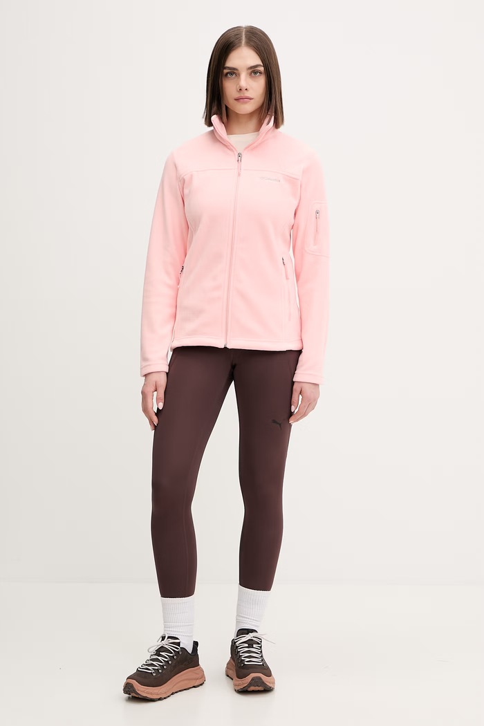 Columbia sports sweatshirt Fast Trek II 1465351 pink SS26