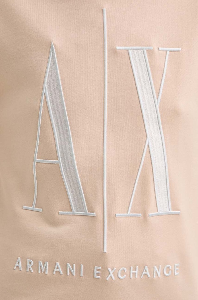 Bluza Armani Exchange pomarańczowy 8NYM02.YJ68Z.NOS