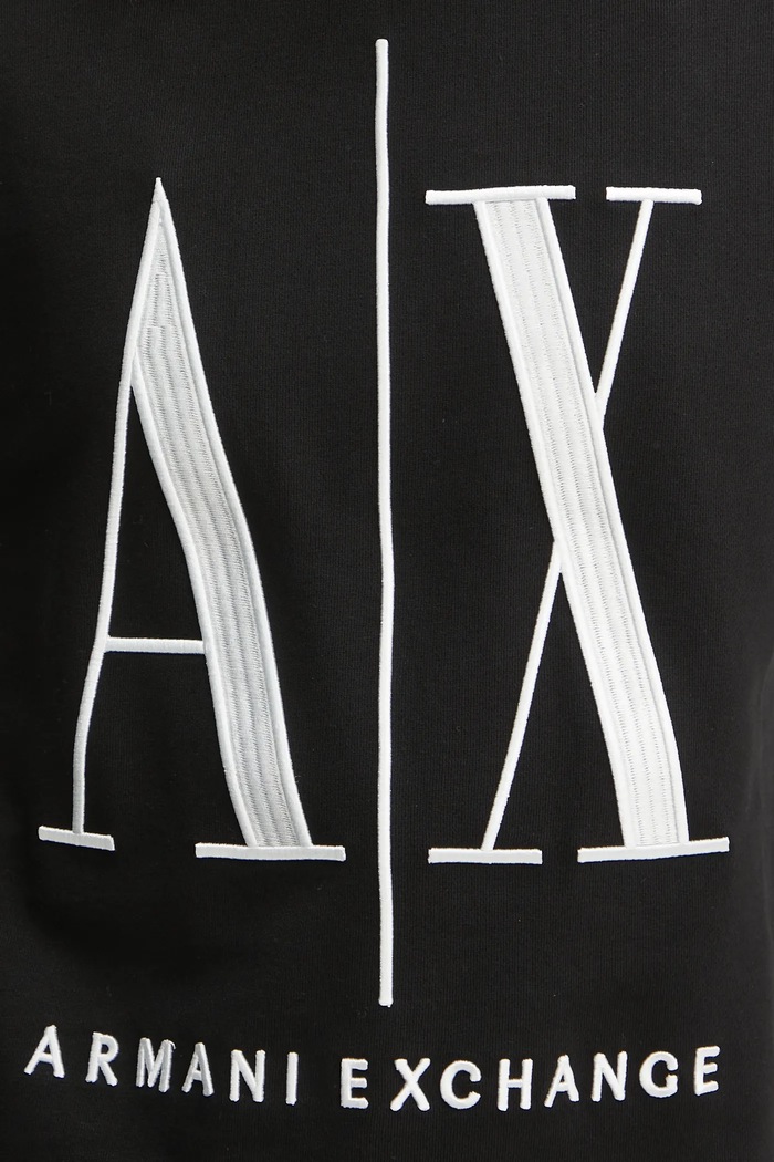 Majica Armani Exchange 8NYM02.YJ68Z.NOS crna