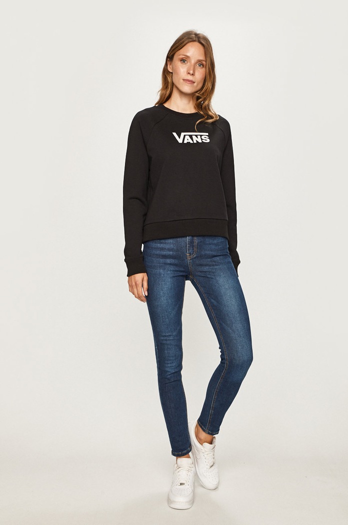 Vans μπλούζα VN0A47THBLK1 μαύρο AA00