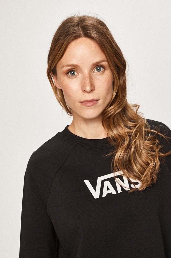 Vans μπλούζα μαύρο VN0A47THBLK1