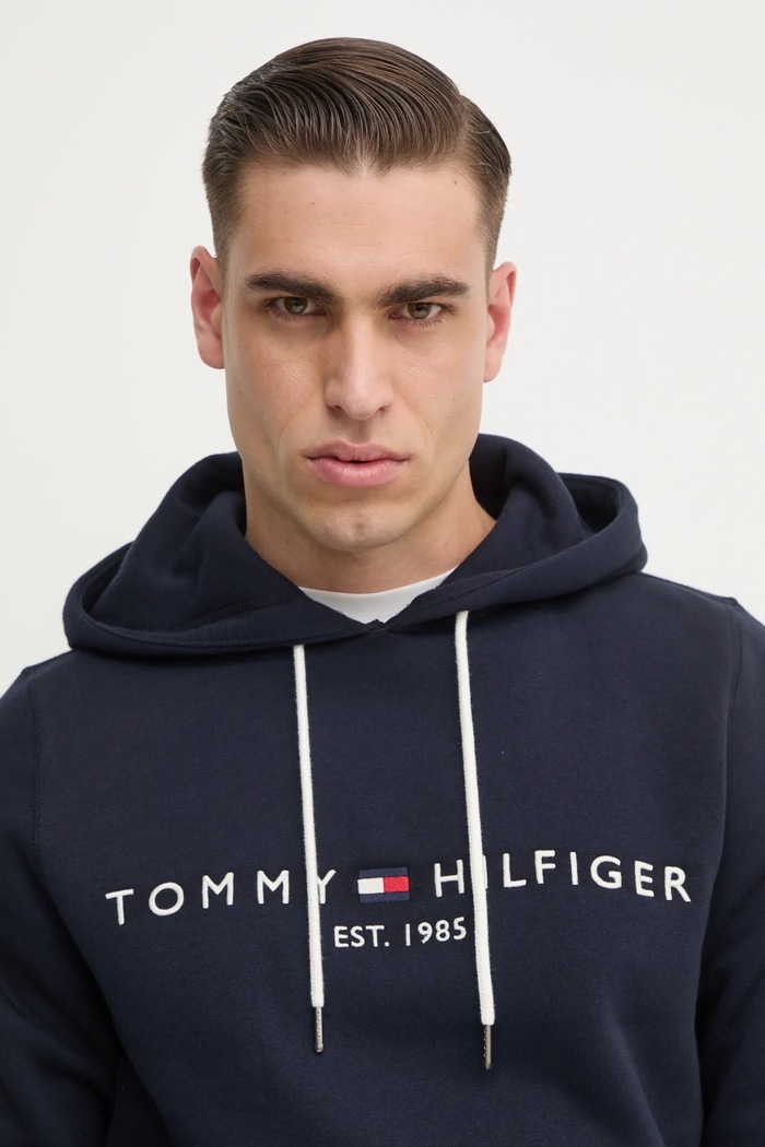 Dukserica Tommy Hilfiger MW0MW10752 mornarsko plava MW0MW10752