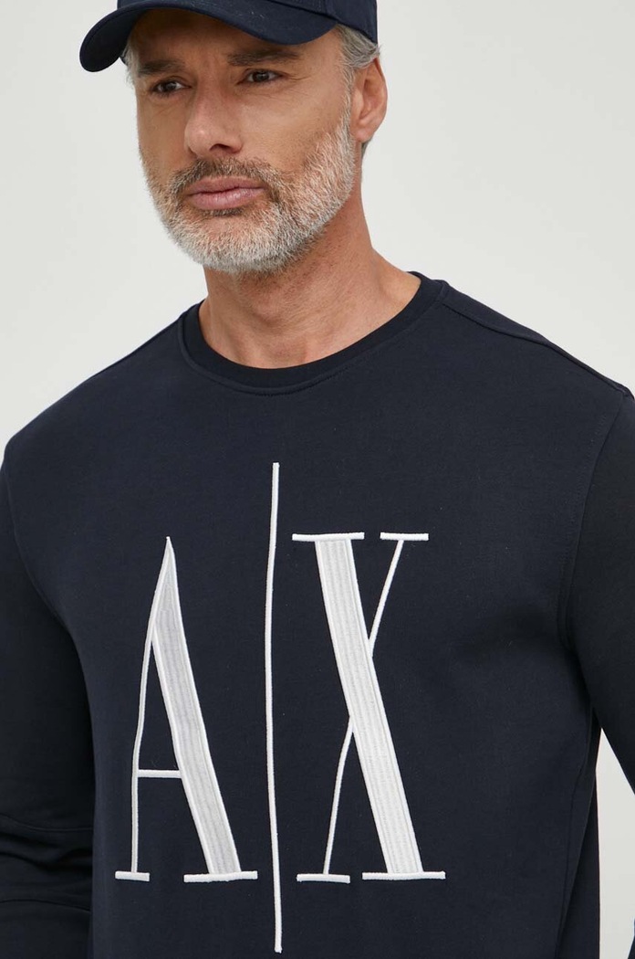 Armani Exchange felső sötétkék 8NZMPA.ZJ1ZZ.NOS