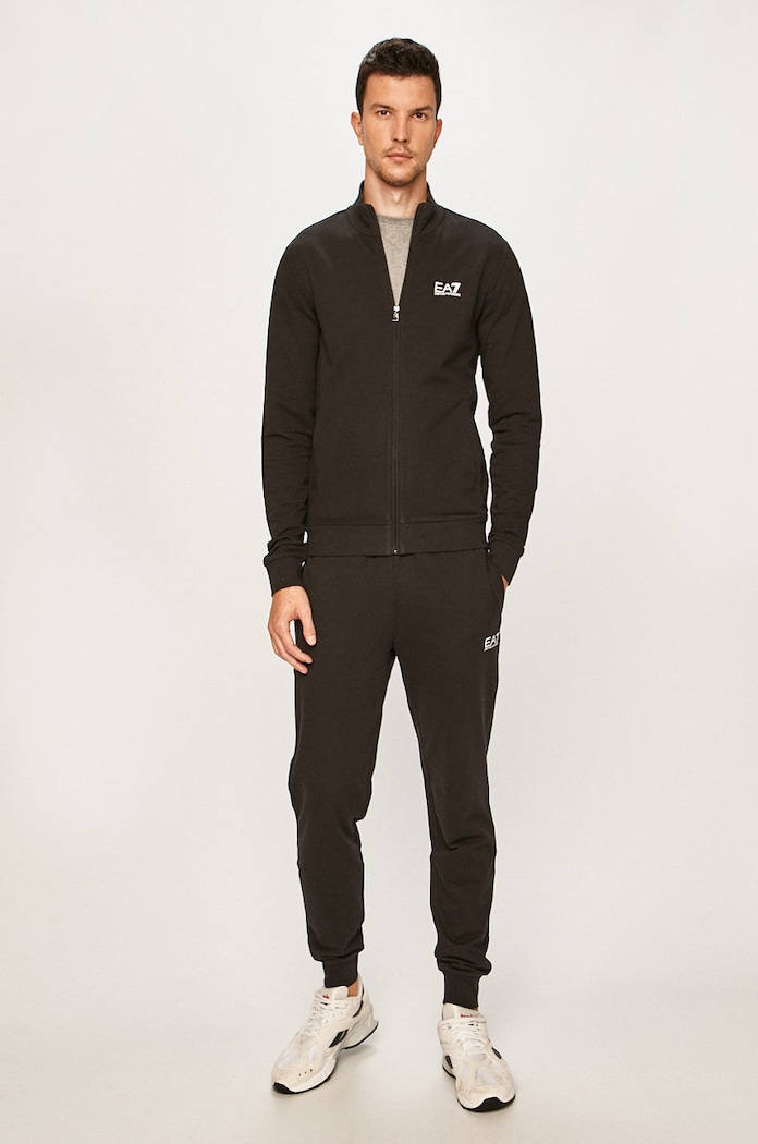 EA7 Emporio Armani - Tepláková souprava bez kapuce černá PJ05Z.8NPV51