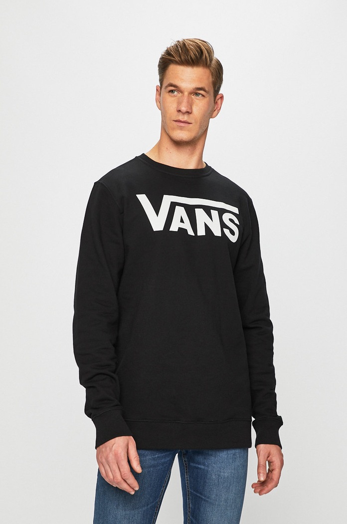 Vans μπλούζα χωρίς κουκούλα μαύρο VN0A456AY281