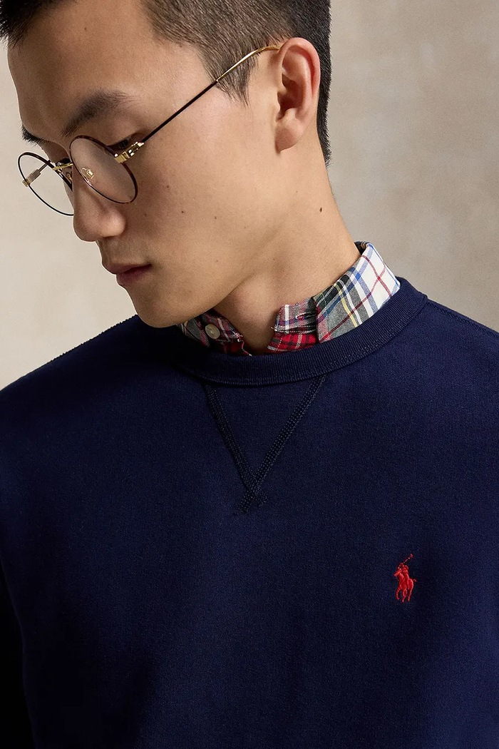 Mikina Polo Ralph Lauren námořnická modř 710766772003