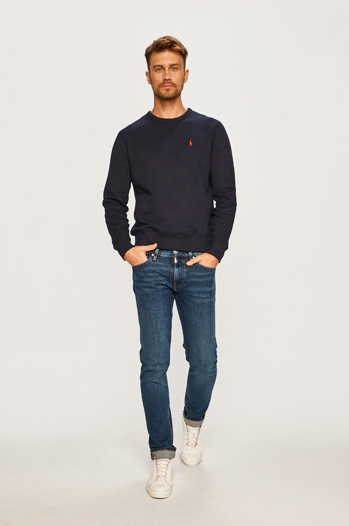 Mikina Polo Ralph Lauren 710766772003 námořnická modř AW19