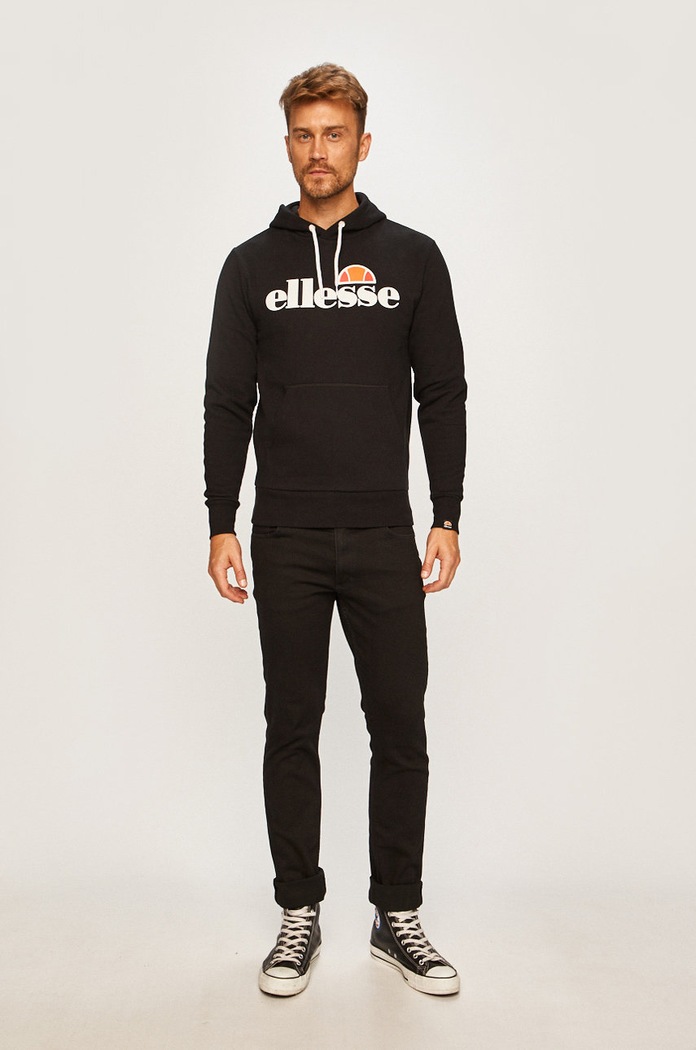 Ellesse - bluză SHC07407 negru AW23