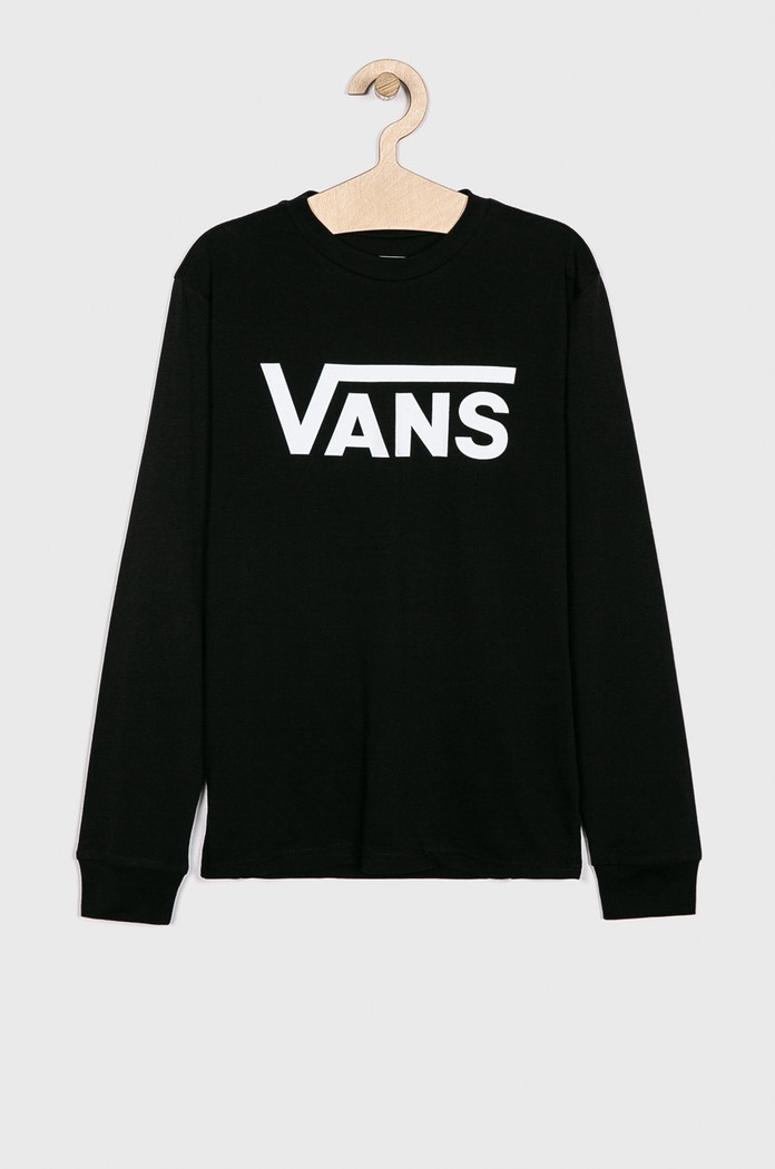 Vans - Dětské tričko s dlouhým rukávem 122-174 cm VN000XOIY281 černá AW19
