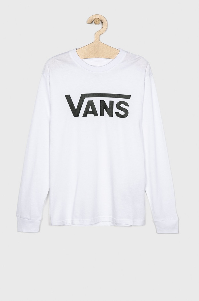 Vans - Παιδικό μακρυμάνικο 122-174 cm VN000XOIYB21 λευκό AW19