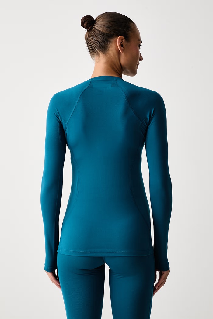 Odjeća Columbia Funkcionalna majica dugih rukava ženska Midweight Stretch 1639021 plava