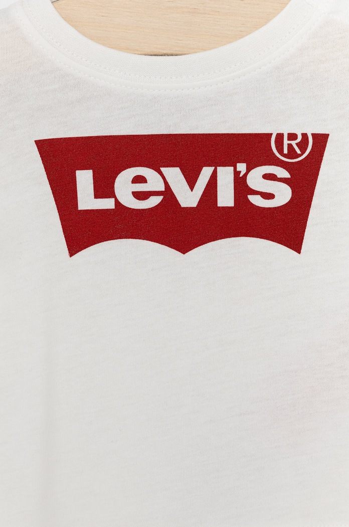 Fete Levi's - Longsleeve copii 56/62-98 cm NP10504 alb