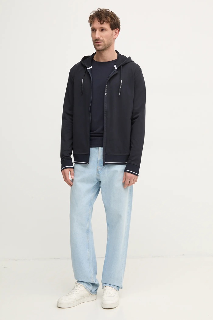 Tommy Hilfiger - Longsleeve MW0MW10804 σκούρο μπλε SS26