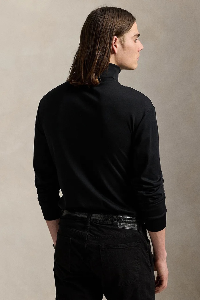 Polo Ralph Lauren - Longsleeve 710760126001 710760126001 czarny AW19