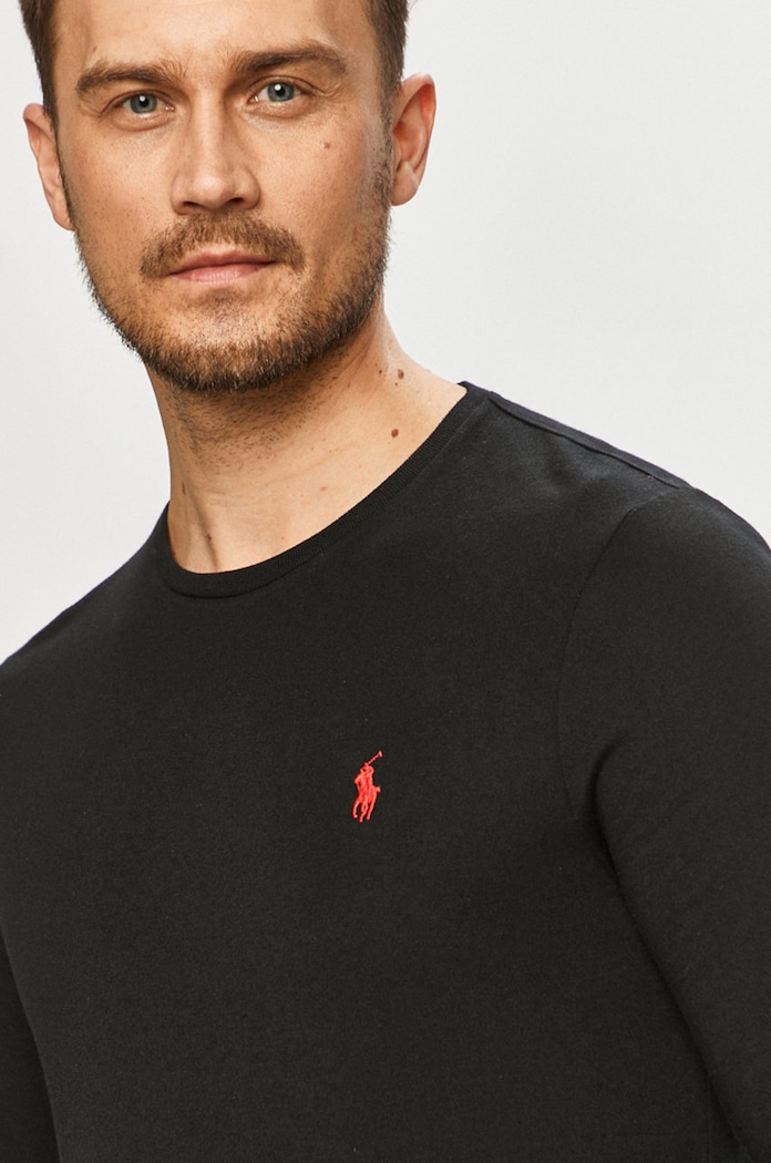 Polo Ralph Lauren - Longsleeve uni negru 710671468001