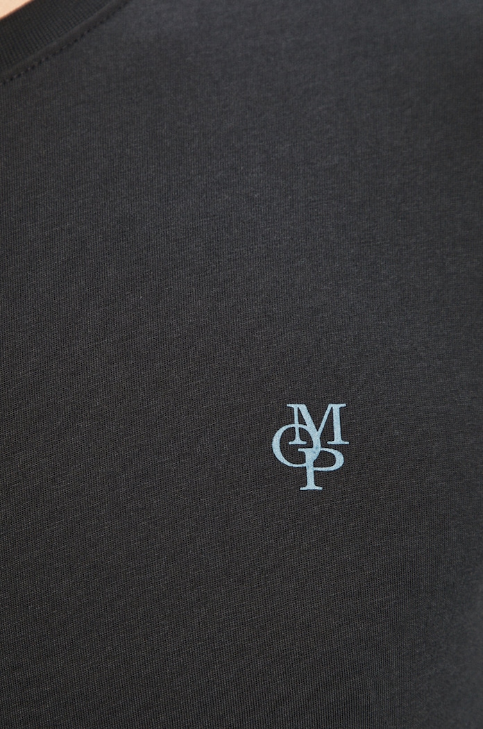 Marc O'Polo - Longsleeve B21222052022 granatowy