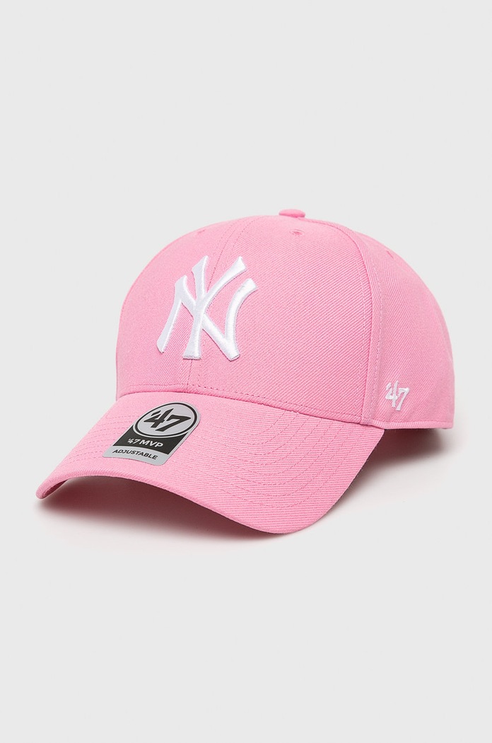 47 brand sapka MLB New York Yankees rózsaszín B.MVPSP17WBP.RS