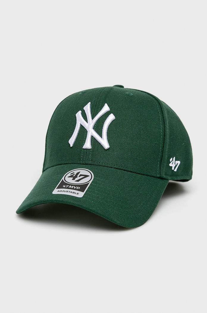 47 brand - Καπέλο NHL Pittsburgh Penguins MLB New York Yankees πράσινο B.MVPSP17WBP.DG