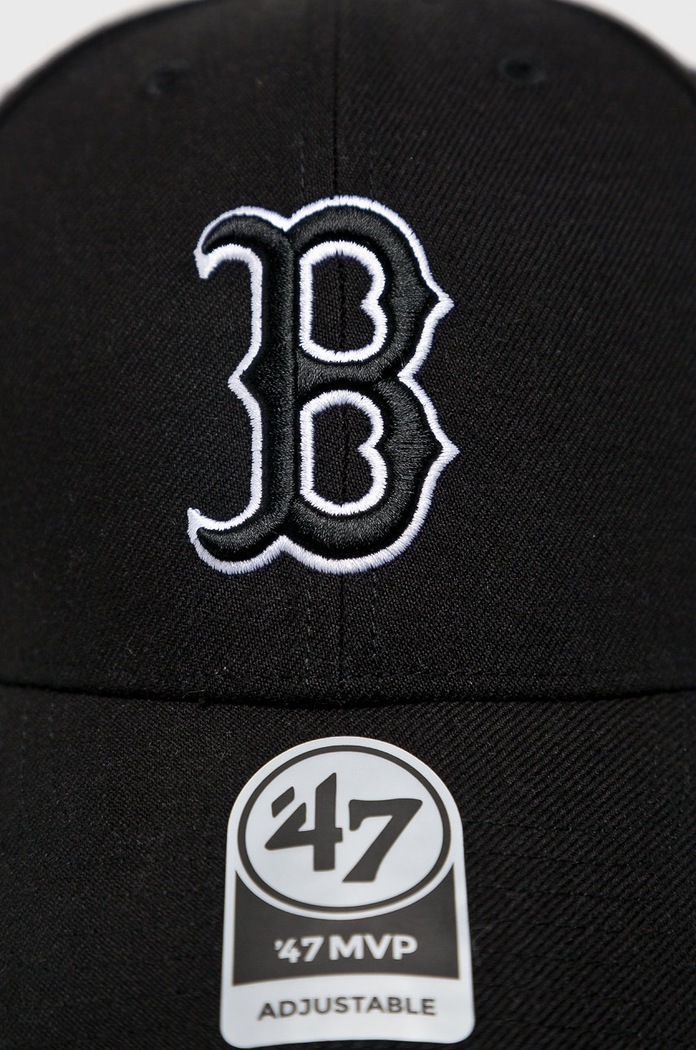 47 brand sapka MLB Boston Red Socks B.MVPSP02WBP.BKA fekete AW19