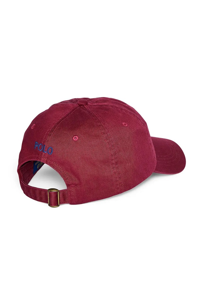 Polo Ralph Lauren - Čiapka 710667709032 burgundské AW19