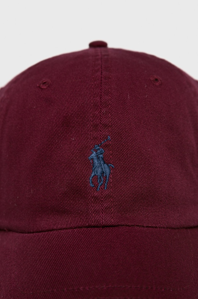 Polo Ralph Lauren - Καπέλο 710667709032 μπορντό AW19