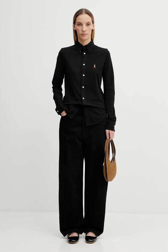 Polo Ralph Lauren cotton shirt 211664427010 black